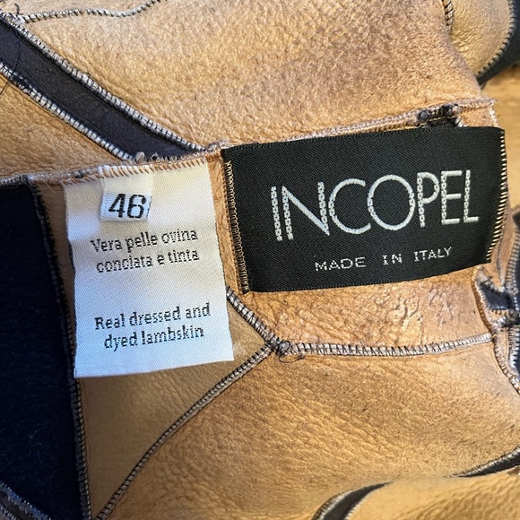 Leopard printed shearling leather jacket - Picture 9 of 9